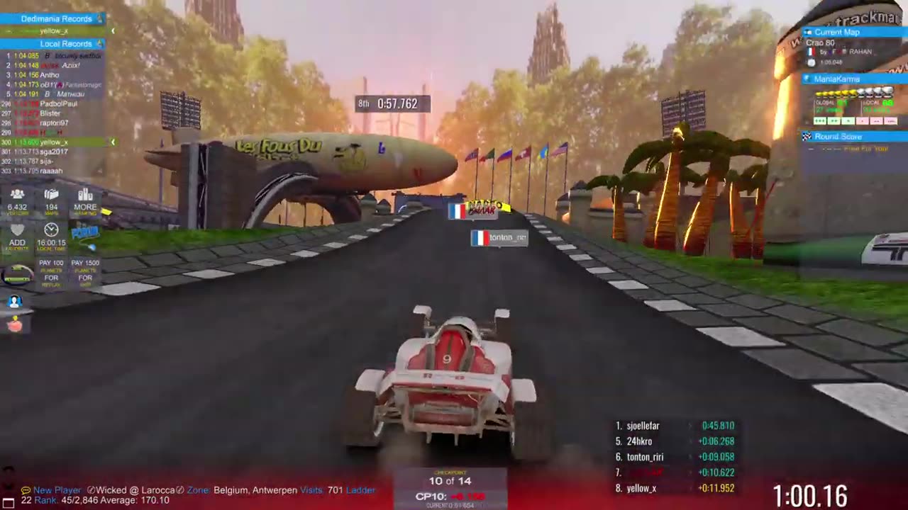 Trackmania 2 Dirt Competition