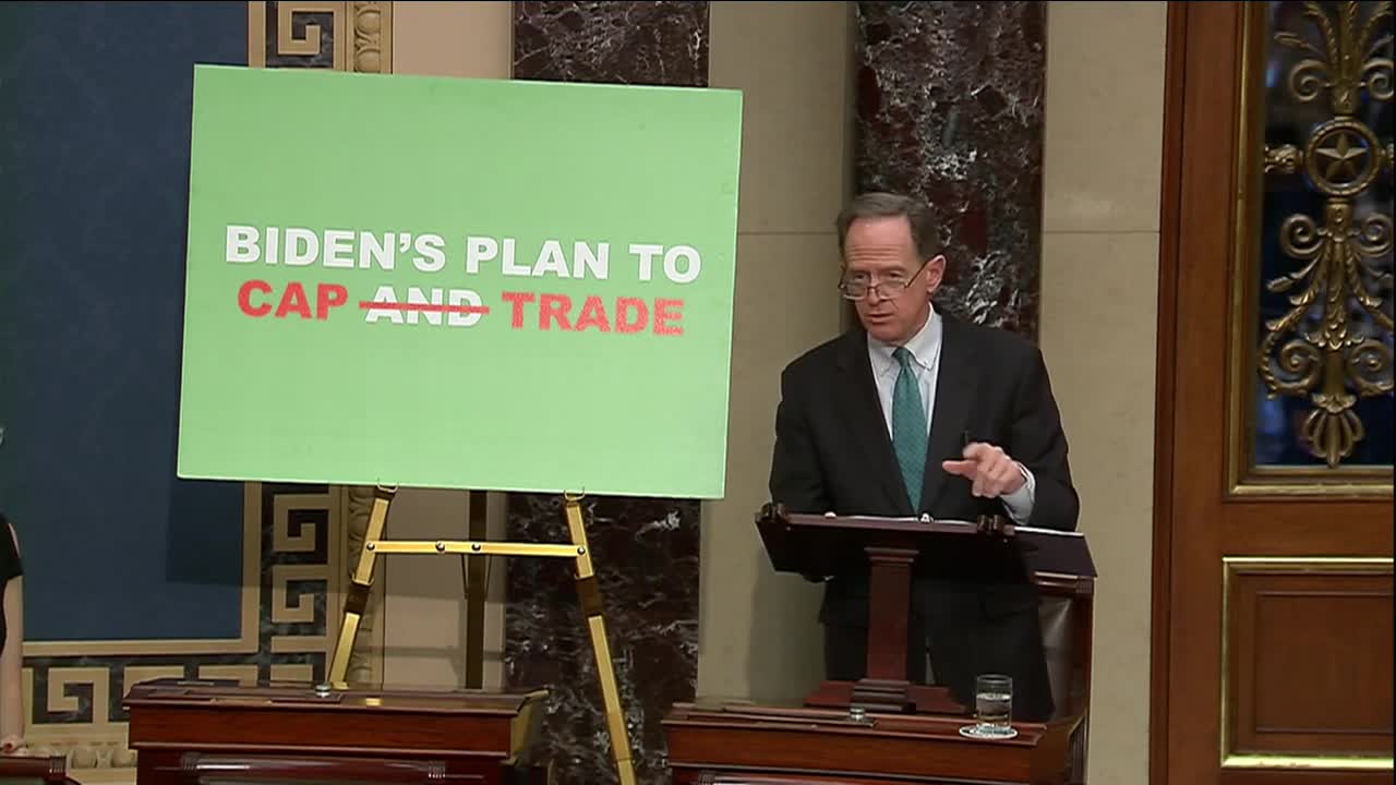 Senator Pat Toomey Slams USTR’s Proposed Carbon Tariffs in Senate Floor Speech