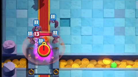 "Can Mini Pekka Break the Tower? Find Out How Many Times!" #Shorts