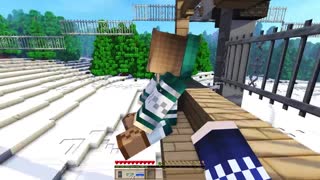My first time going to a resort MINECRAFT!!