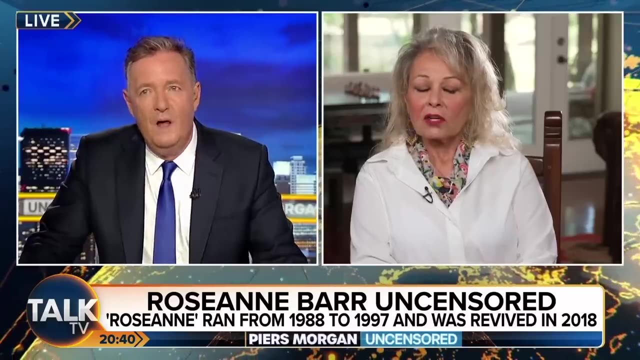 "There are a large amount of Nazis in the Ukraine and they killed my entire family": Roseanne Barr