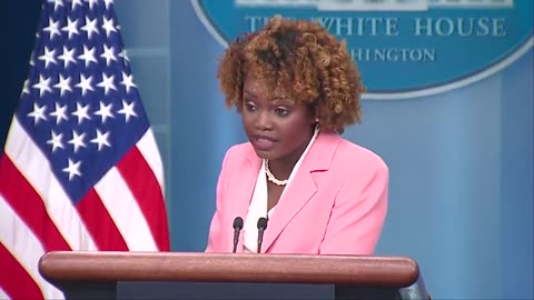 Karine Jean-Pierre Won't Say Biden Thinks The Anti-Israel Protesters In This Country Are Extremists