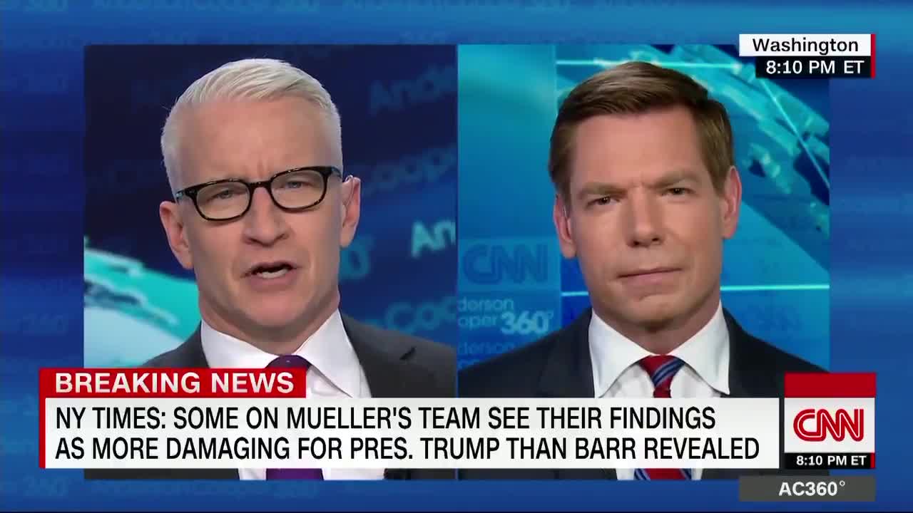 Eric Swalwell responds to NYT's report