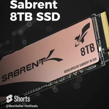 SABRENT 8TB Rocket 4 PLUS NVMe 4.0 Gen4 PCIe M.2 Internal SSD Extreme Performance Solid State Drive