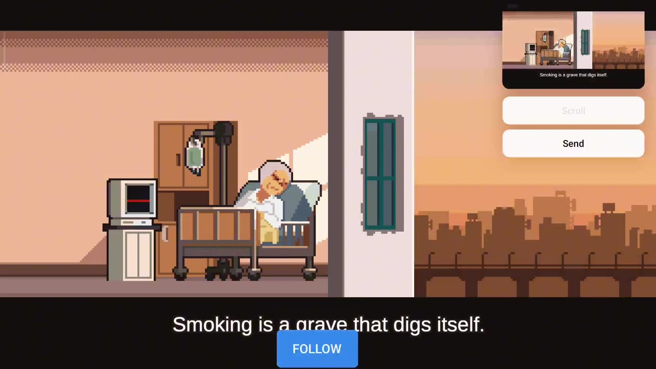 Teacher Suffered From Smoking