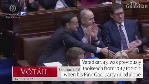 Leo Varadkar returns as Ireland's taoiseach in rotation agreement with Micheál Martin