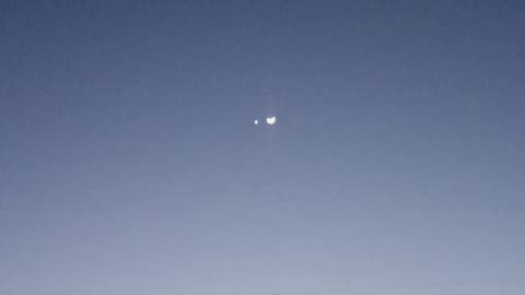 Moon and star with Relationship