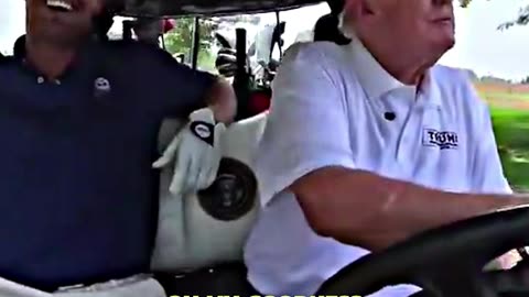 Watch TRUMP SURPRISE Bryson DeChambeau😲