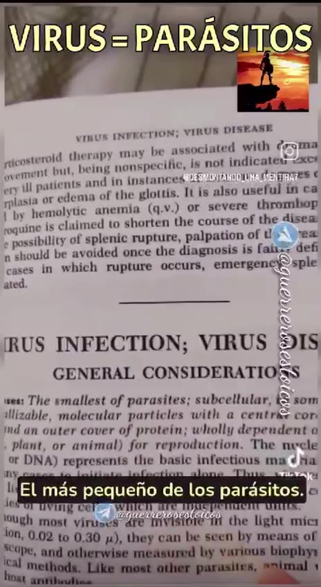Virus = parasitos. Por eso funciona la ivermectina?