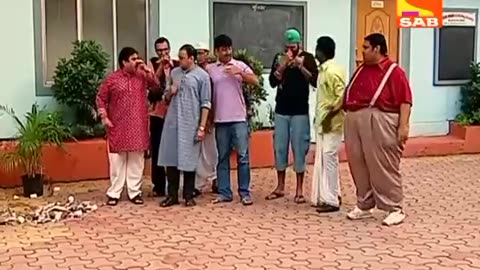 Tarak Mehta ka ooltah chashma Bhide and jethalal fighting comedy scene