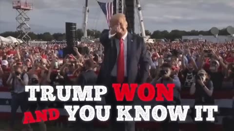 TRUMP WON & YOU KNOW IT - Americans still do not believe the lie of the 2020 election‼️‼️