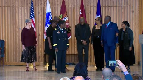 Major General Telita Crosland Promotion Ceremony.
