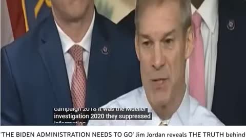 THE BIDEN ADMINISTRATION NEEDS TO GO Jim Jordan reveals THE TRUTH behind Biden Family