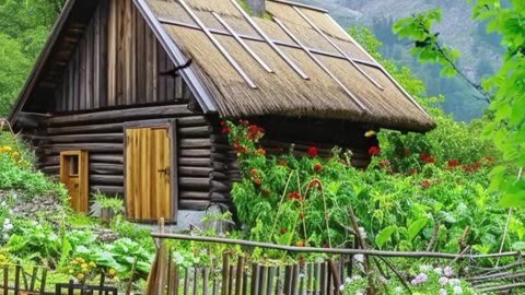 Village House in beautiful nature