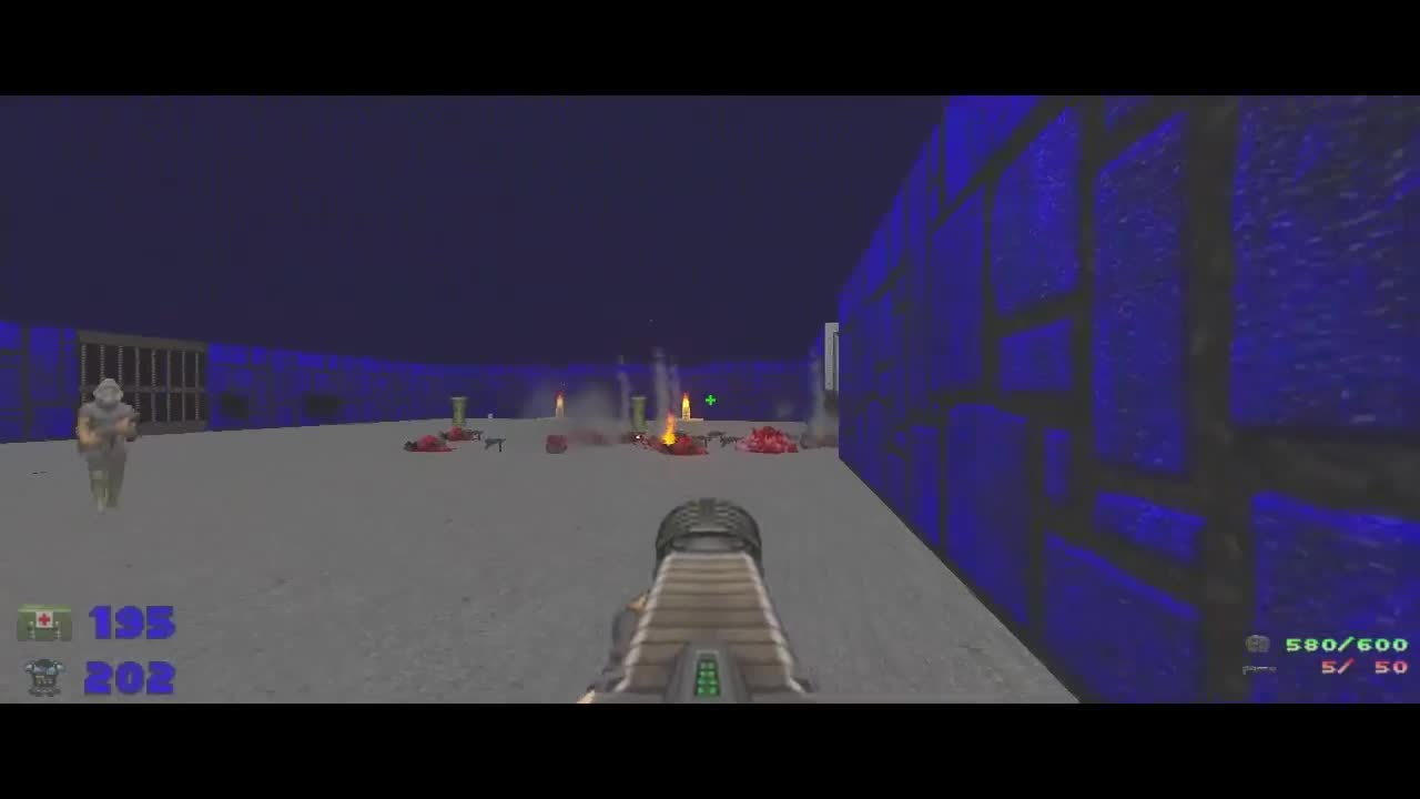 Brutal Doom - Doom 2 - Secret Lvl 1 - Wolfenstein