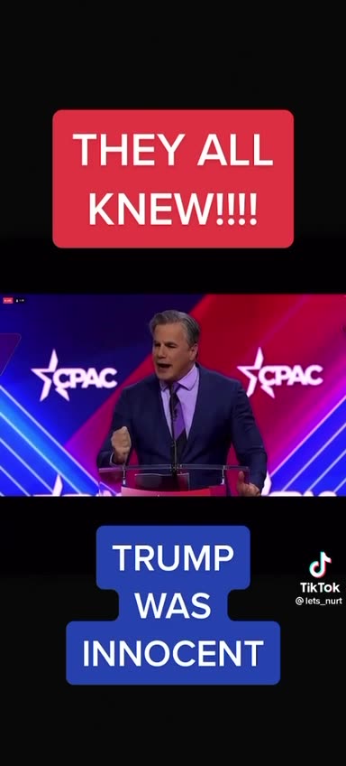 They all knew President Trump was innocent.