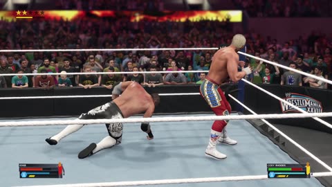 WWE 2K23: Edge VS Cody Rhodes