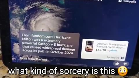 Alexa seems to know the impact and damage of Hurricane Milton and it hasn’t even hit yet