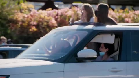 BTS Performs a Concert in the Crosswalk