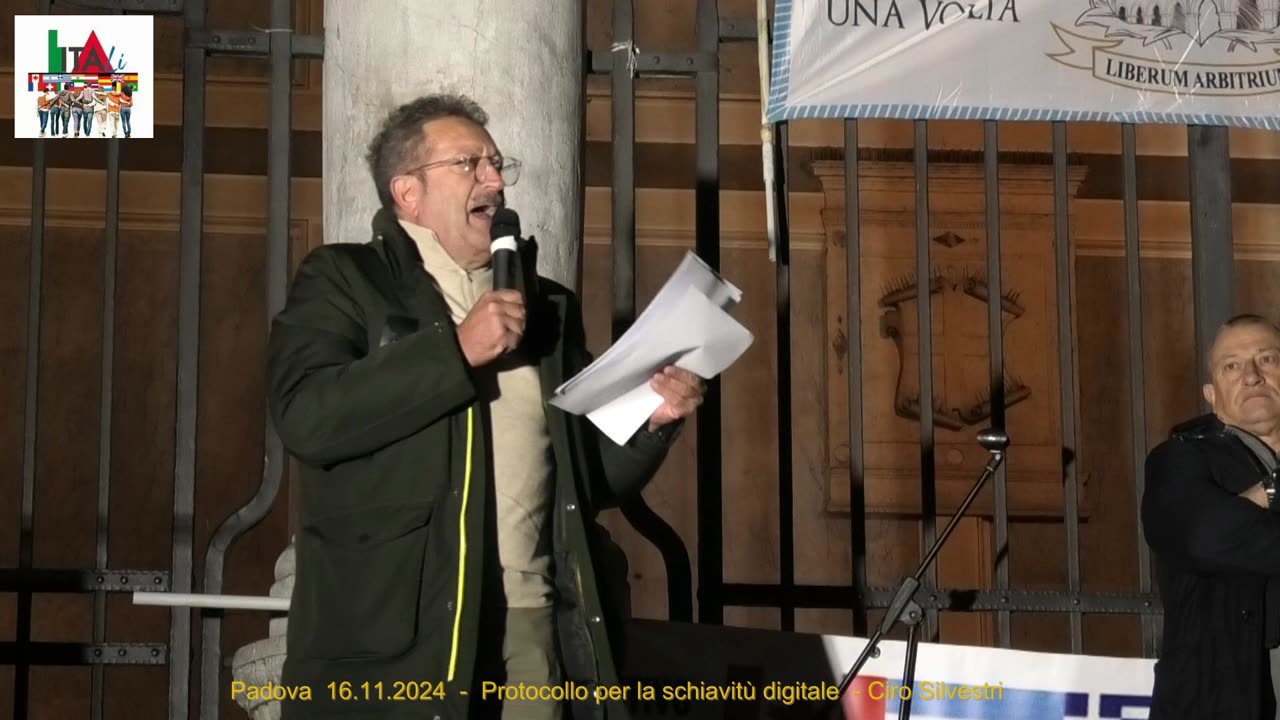 Padova 16.11.2024 - Protocollo per la schiavitù digitale - Ita.Li