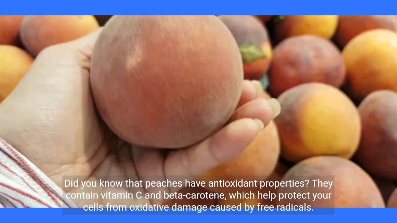 "Top 5 Incredible Benefits of Peaches | #WellnessWednesday
