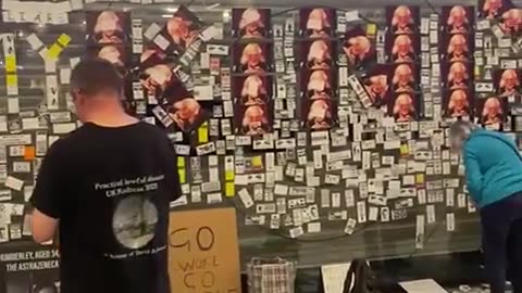 BBC in Birmingham today. No idea who is responsible but it’s absolutely incredible.