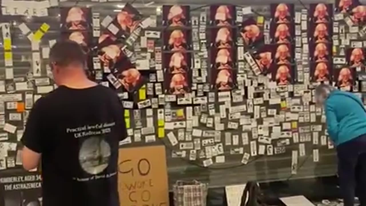 BBC in Birmingham today. No idea who is responsible but it’s absolutely incredible.
