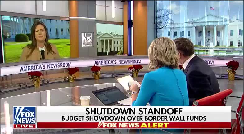 Sanders seems to suggest White House has ‘other funding resources’ for border wall