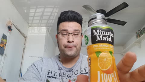 Minute made review 100% vitamin c and orange 🍊