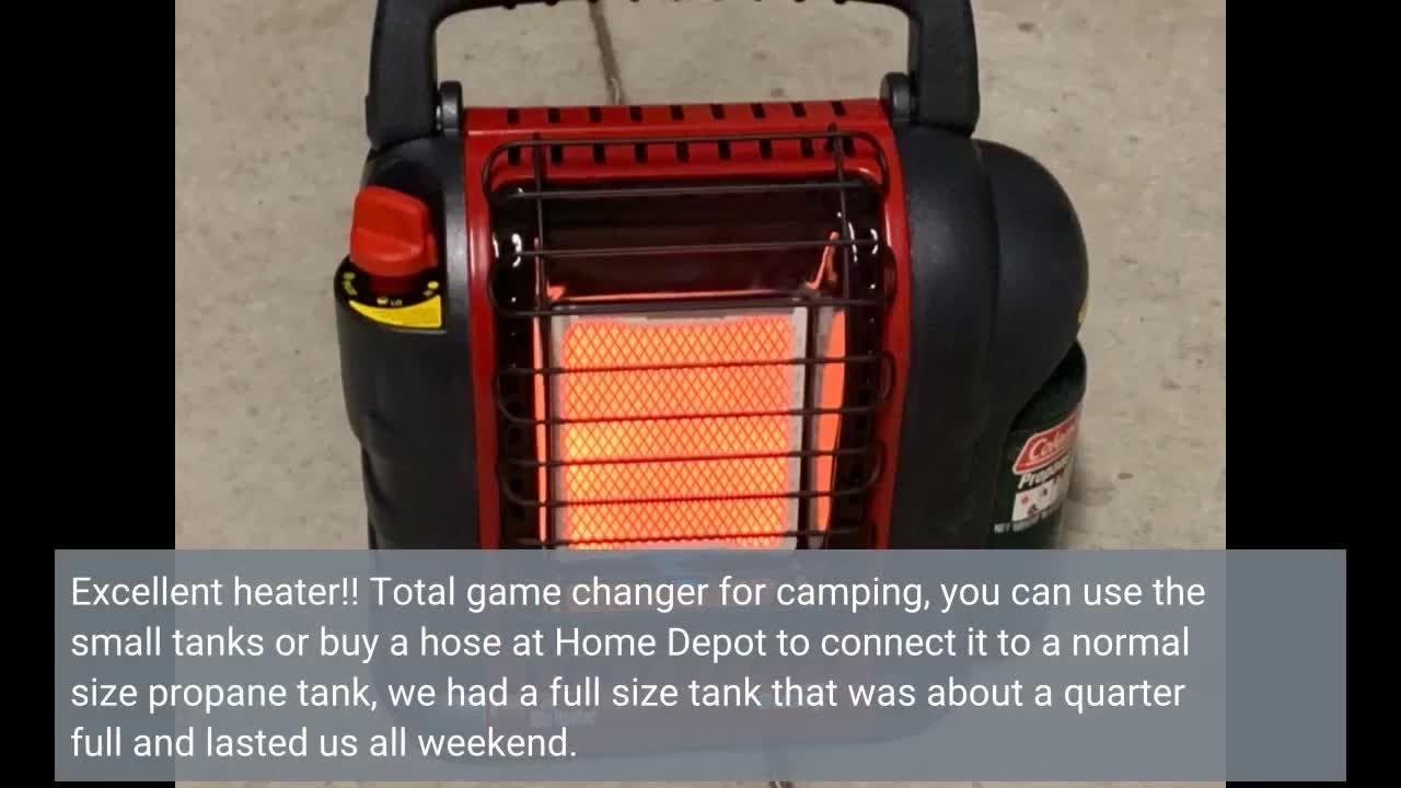 Mr. #heater F232000 MH9BX Buddy 4 000-9 000-BTU-Overview