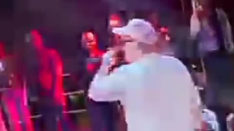 costa tich collapses on a show