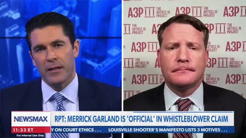 Mike Davis to Rob Schmitt: “House Republicans Should Subpoena Merrick Garland”