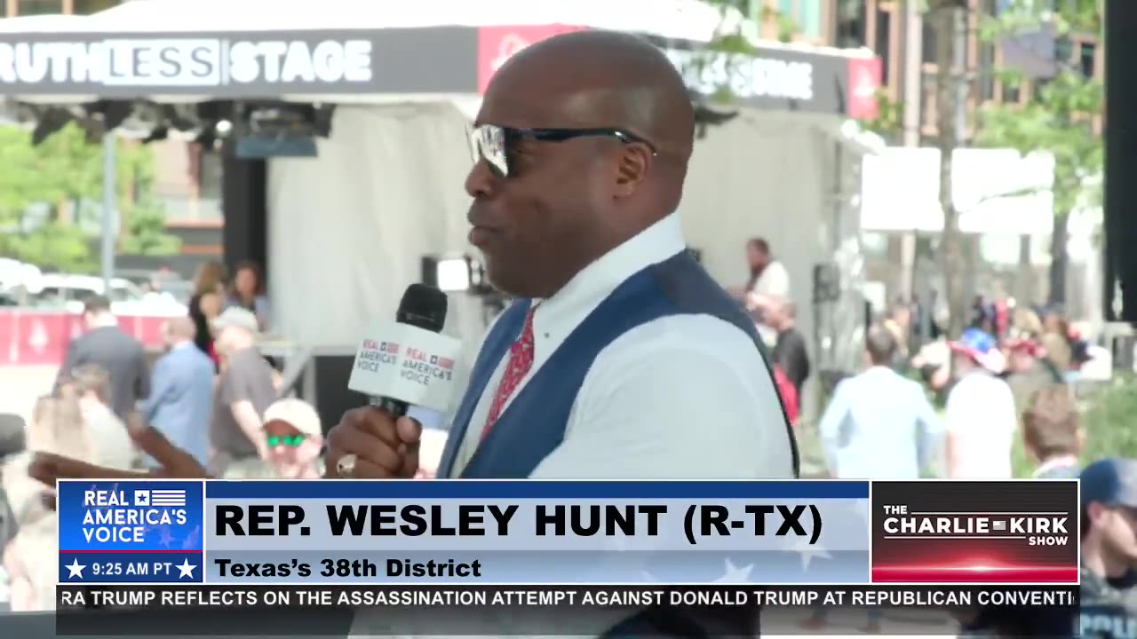 Rep. Wesley Hunt: President Trump Is The Quintessential Definition Of Courage Under Fire