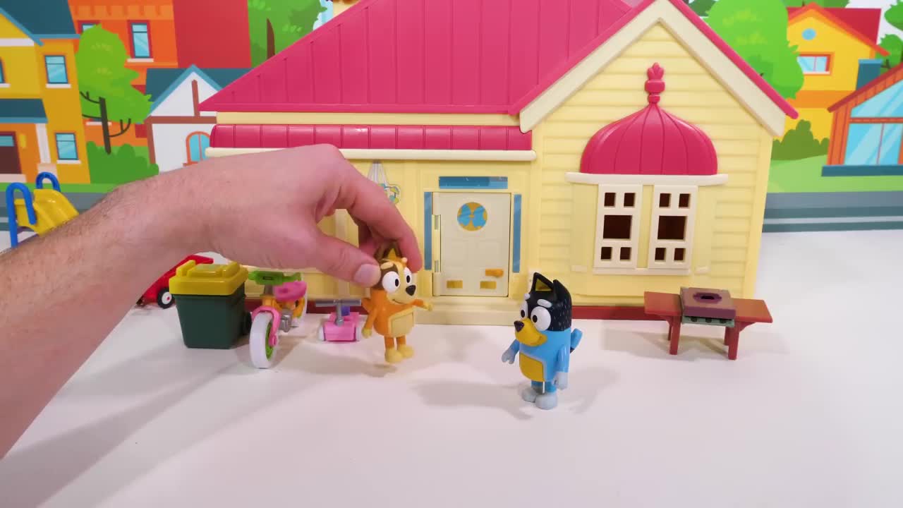 Peppa Pig and Bluey Go Camping! Funny Educational Video for Kids!