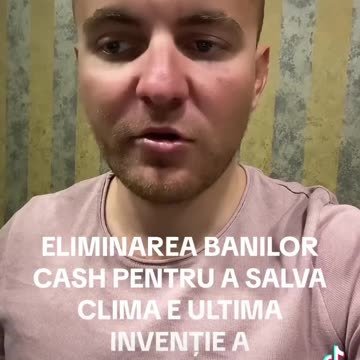 Eliminarea banilor cash pentru a salva clima e ultima inventie a globalistilor