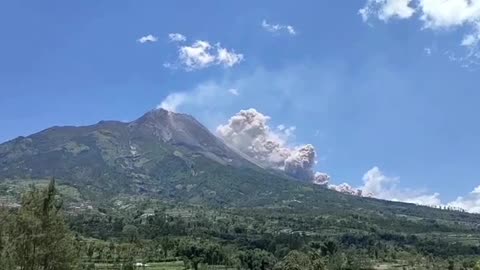Mount Merapi Eruption