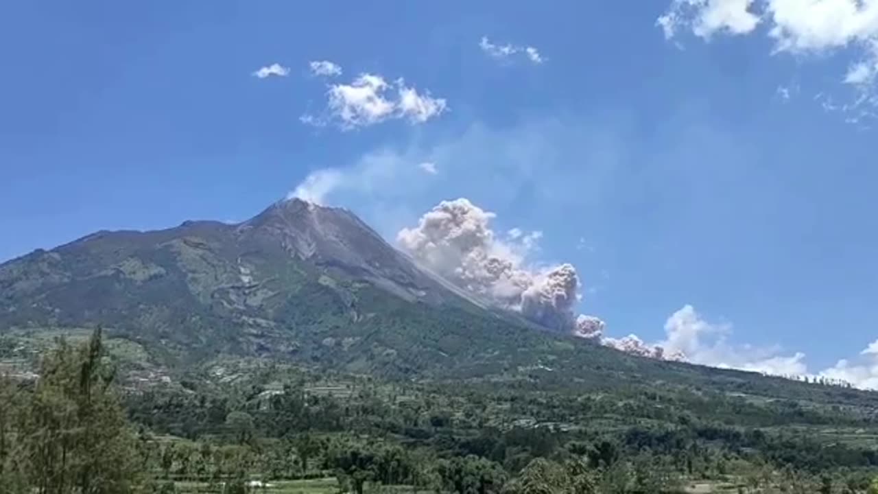 Mount Merapi Eruption