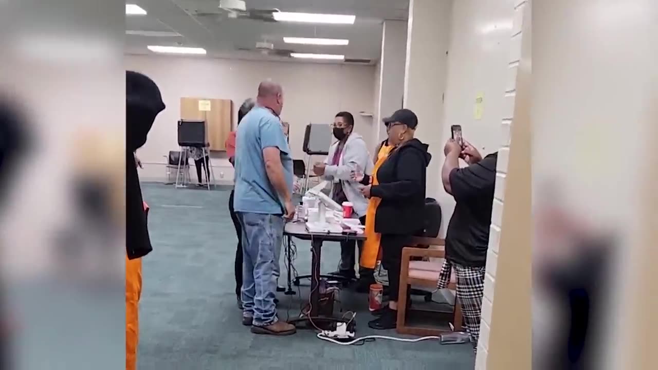 Tensions Boil Over at South Carolina Polling Station: Heated Exchanges Spark Amid Election Season