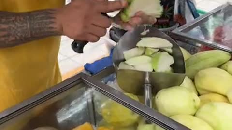 Amazing Fruits Cutting Skills _ Thailand Street Food-KUPkh-7yfCM