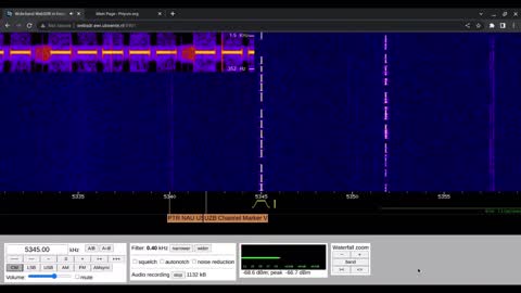 M23 02/12/2022 1004 UTC 5345kHz Sending A Long Zero