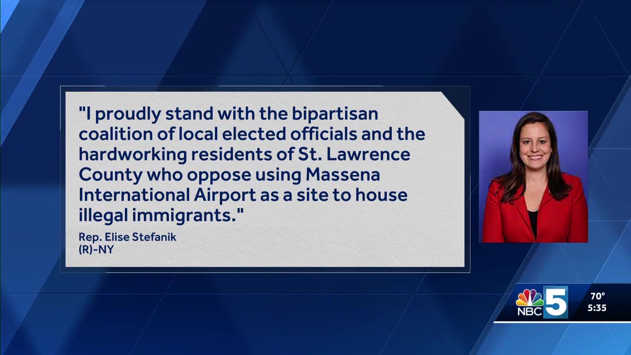 Elise is Proud to Stand with the Bipartisan Coalition in Opposing Massena Migrant Plan 08.31.2023