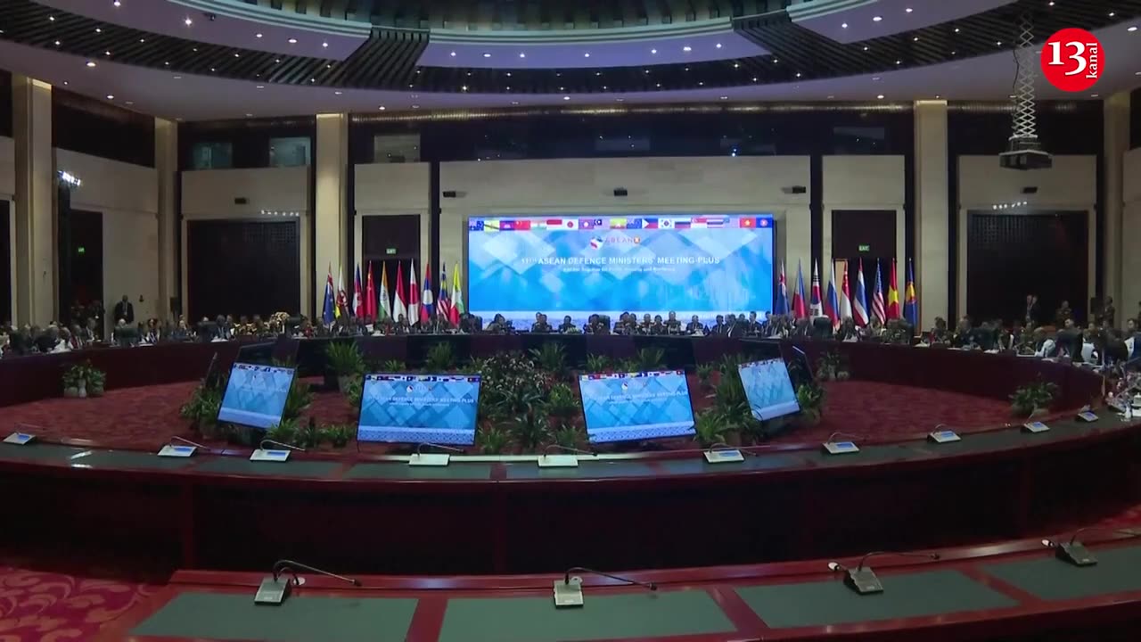 US, Chinese and Japanese ministers join ASEAN defense talks in Laos