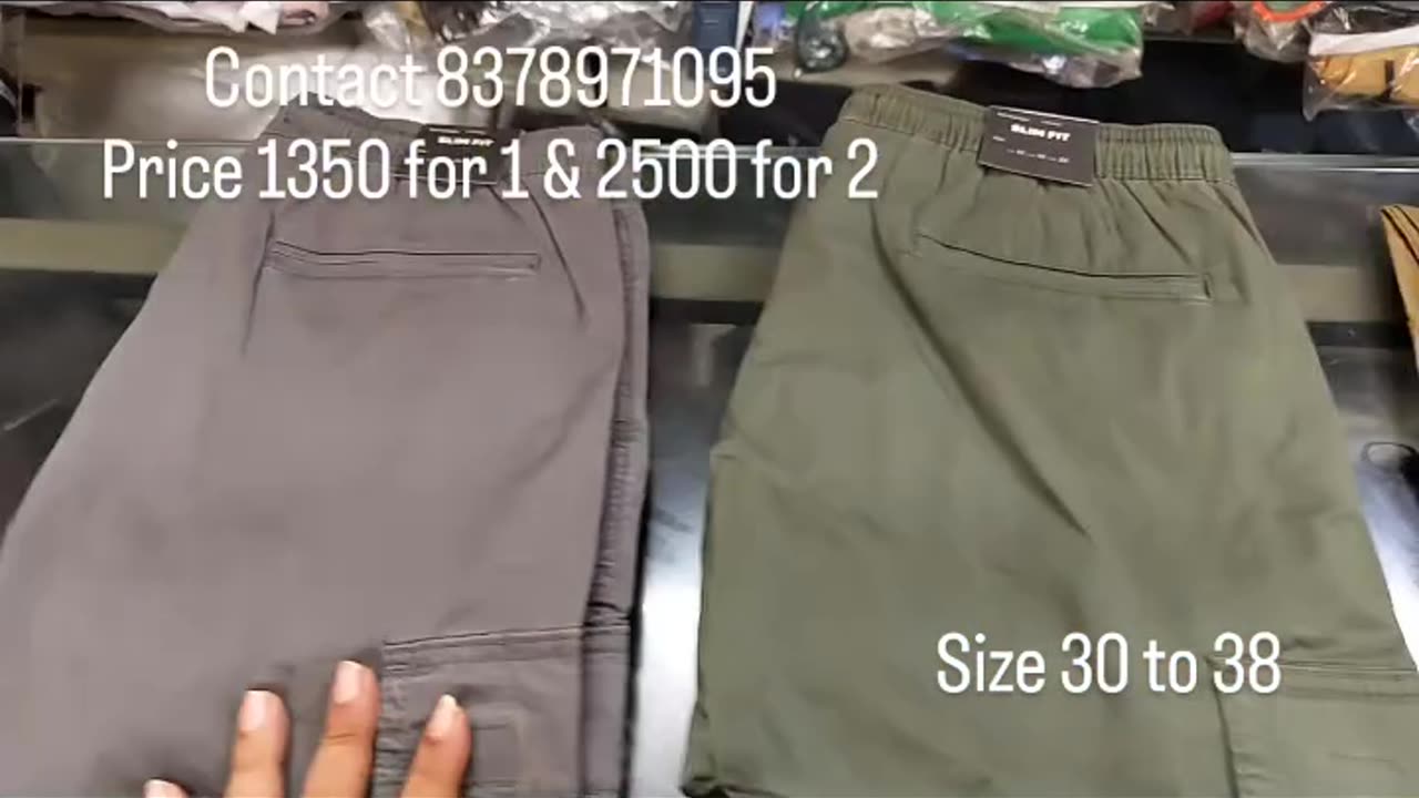 Surplus Orginal Cargos @ 90% discounted price