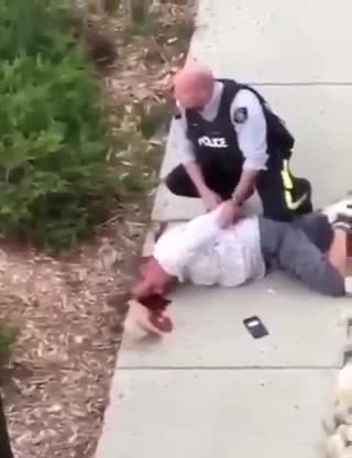 RCMP in Alberta - Brutal Arrest