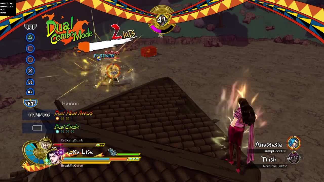 JoJo's Bizarre Adventure: Eyes of Heaven | Nice Double Fight With The Boys