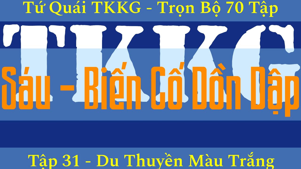 Tứ Quái TKKG ♦ Trọn Bộ 70 Tập ♦ Tập 31 - Du Thuyền Màu Trắng ♦ Sách Nói ♦ Minh Nguyệt Đọc