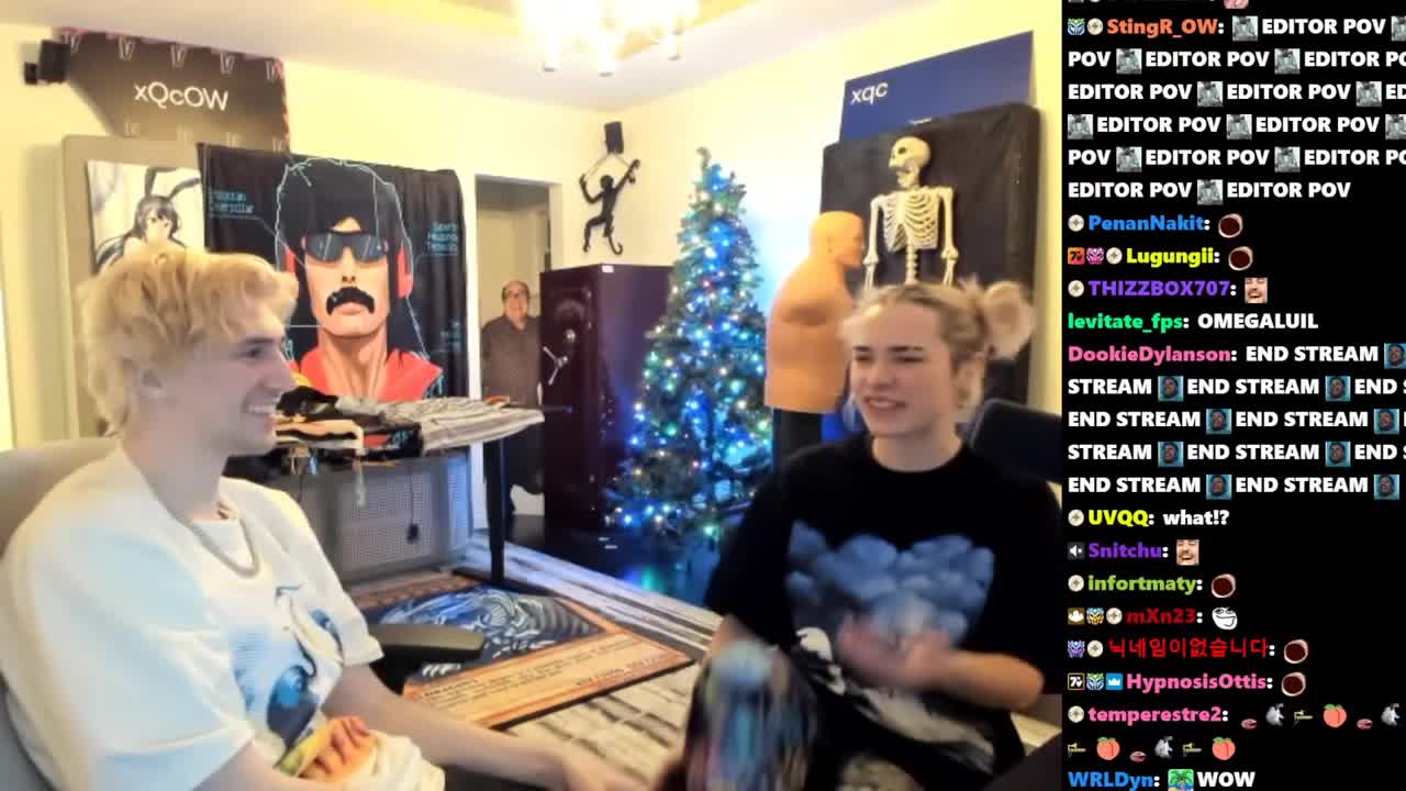 xQc and NYYXXII talking about the "sibling" lookalike meme