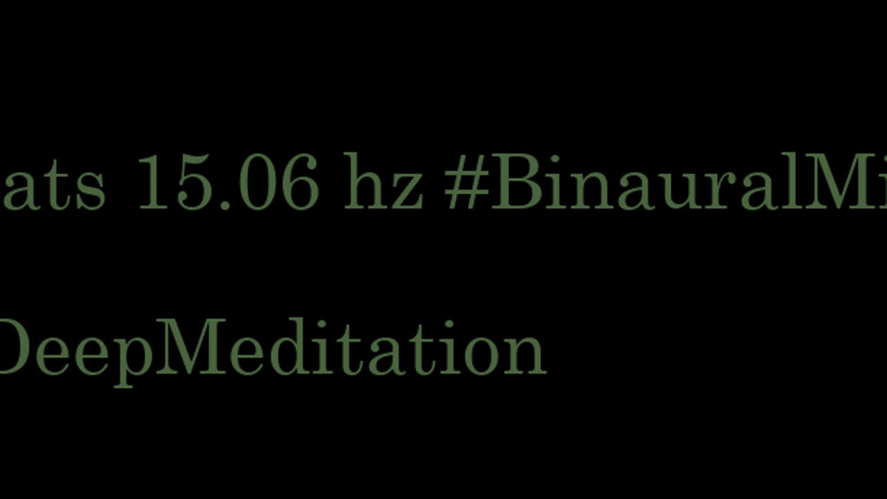 binaural_beats_15.06hz_SleepWell AudioSphereRelaxingRhythms AudioSpherePeace