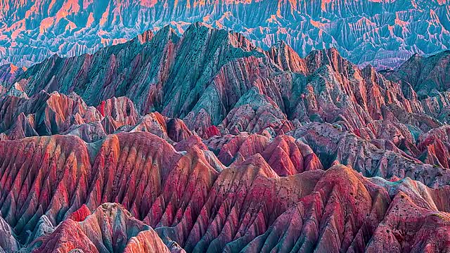 Colorful danxia