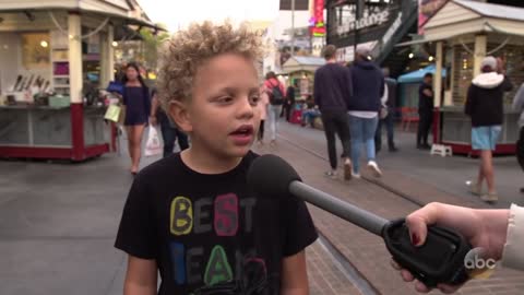 Kids go controversial on Trump, says he is...